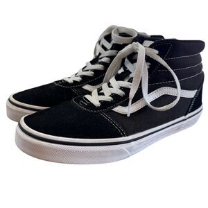 Vans Sk8-Hi Sneakers Black & White Size 6 Youth